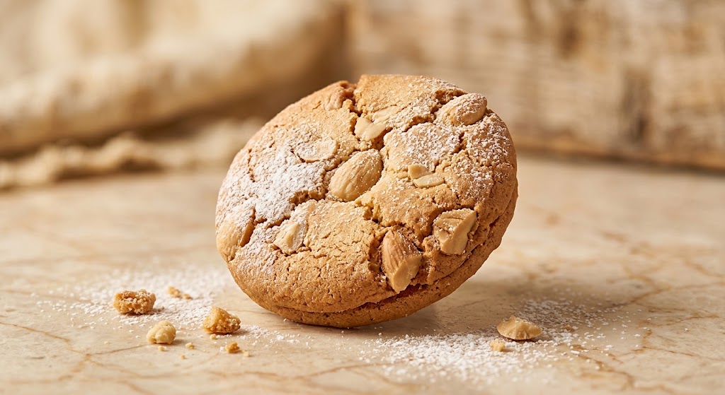 Alfajor de almendra artesanal de Estepa