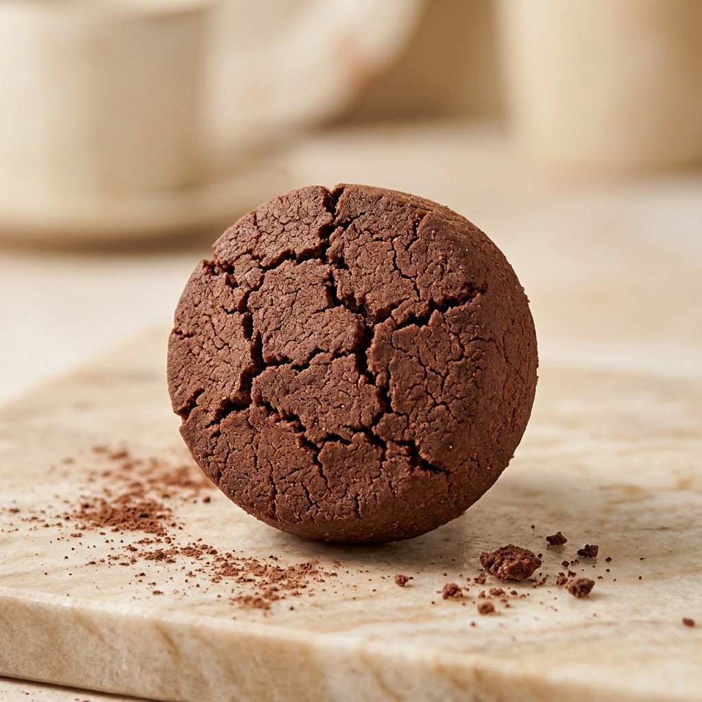 Mantecado Halal de chocolate artesanal